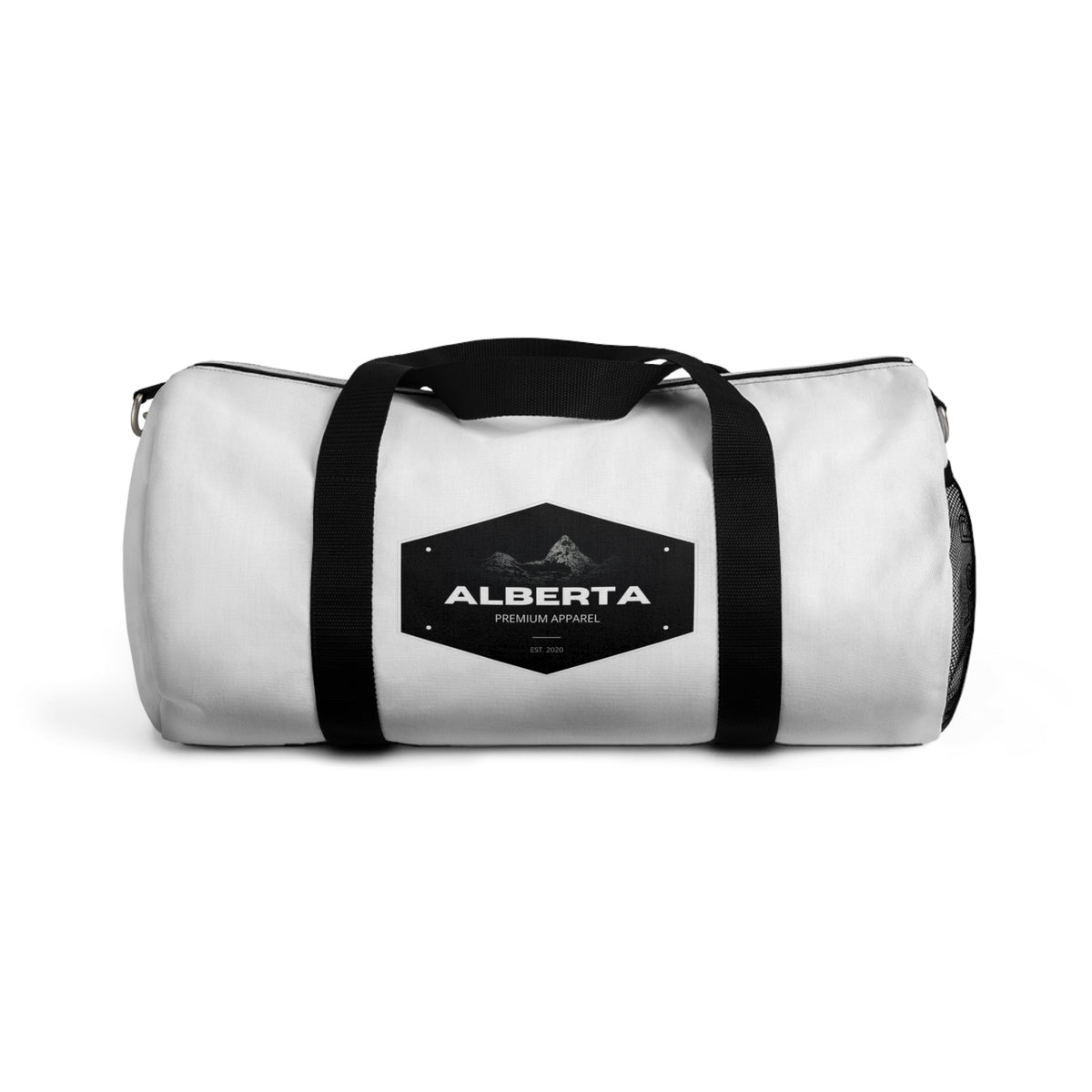 APA Classic White Duffel Bag - Spacious Travel & Gym Carryall