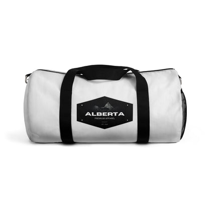 APA Classic White Duffel Bag - Spacious Travel & Gym Carryall