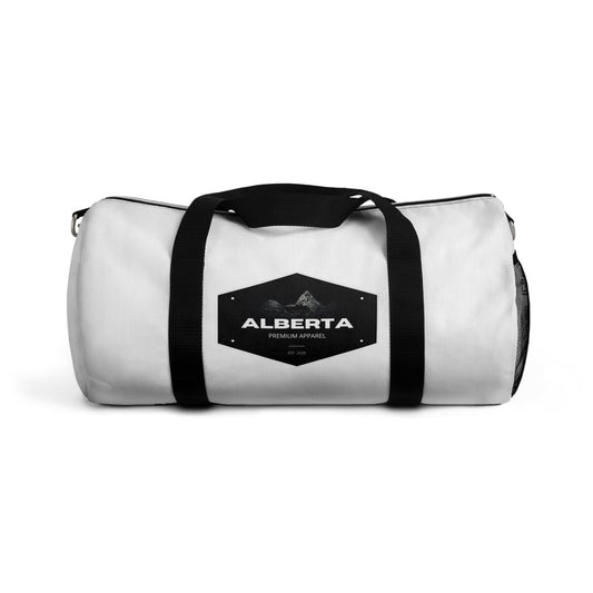 APA Classic White Duffel Bag - Spacious Travel & Gym Carryall