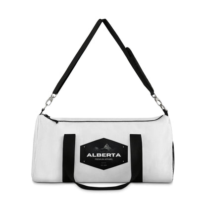 APA Classic White Duffel Bag - Spacious Travel & Gym Carryall