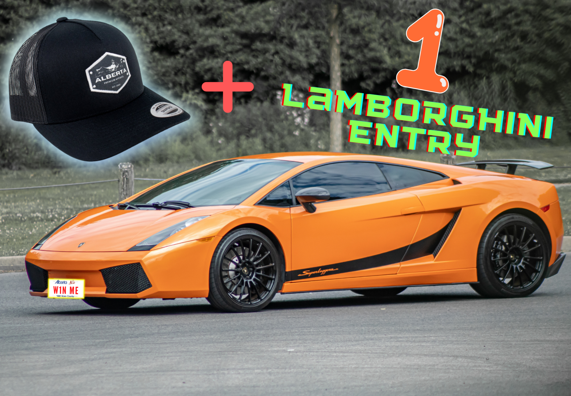 Signature Hat + 1 Lambo Entry